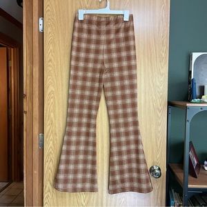 Wild Fable flare plaid pants